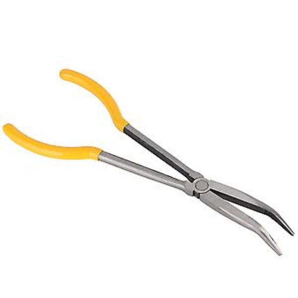 11 tum Förlängd Typ Lång Tång Böjd Nåltång Handverktyg för Reparation