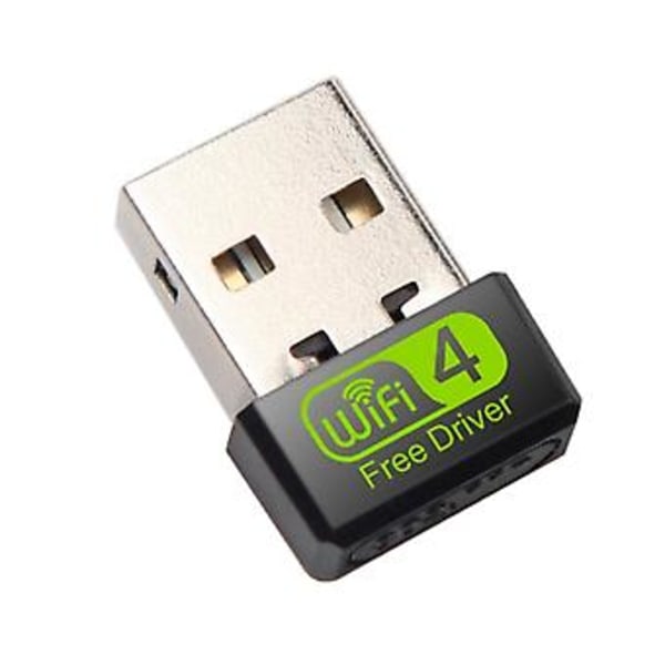 150 Mbps USB 2.4G WiFi-mottaker Plug and Play Driver WiFi-adapter for bærbar PC stasjonær datamaskin