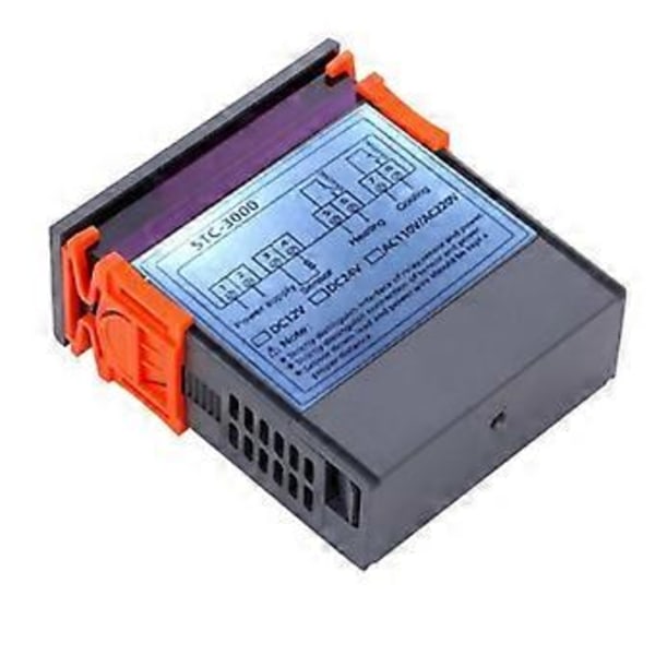 STC-3000 Højpræcisions Digital Termostat til Inkubator Temperaturregulator Termoregulator Opvarmning Køling 220V
