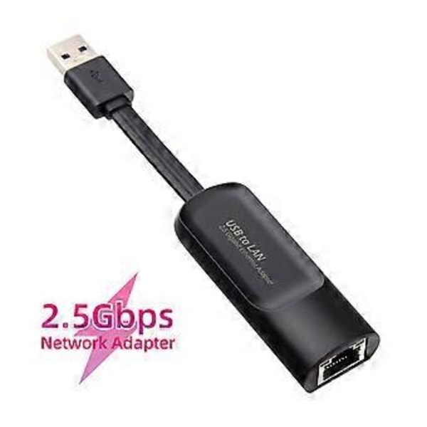 USB 3.0 til RJ45 Ethernet LAN Adapter 2500Mbps Gigabit Laptop Ekstern Kablet Netværkskonverter til Ethernet