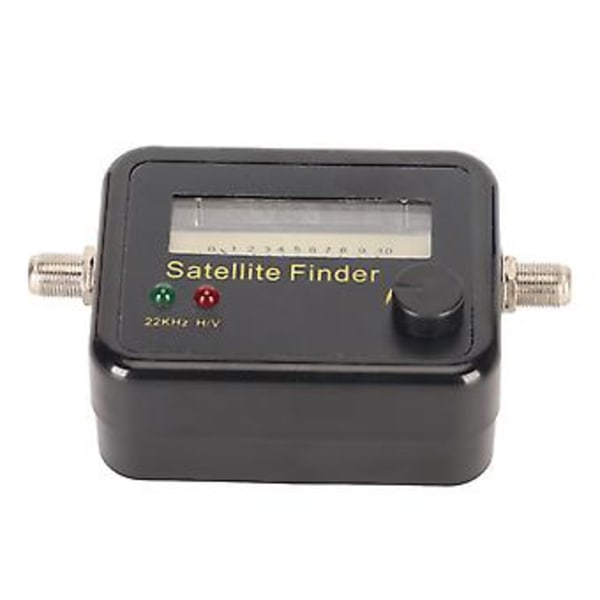 Satellit Signalstyrkemåler Ultra Følsom Bærbar Digital Satellitsignal Finder Måler med LCD-Display