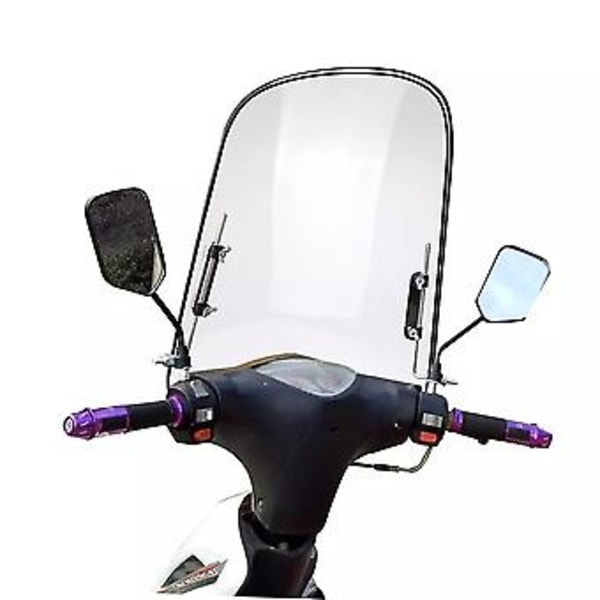 2mm Tjock Cykel Skärm Klar Deflektor