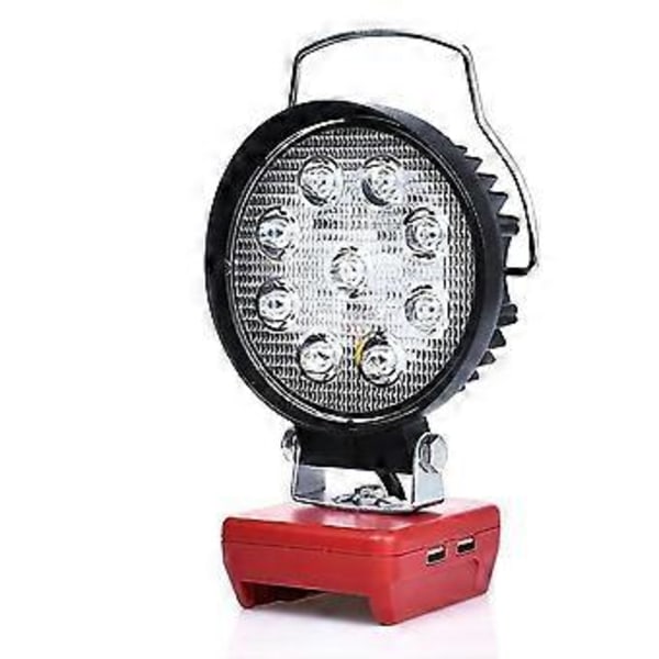 Til 18V/20V Li-Ion Batteri LED Arbejdslampe 4 Tommer Lommelygte Bærbar Nødlys Flood Lampe Campinglampe