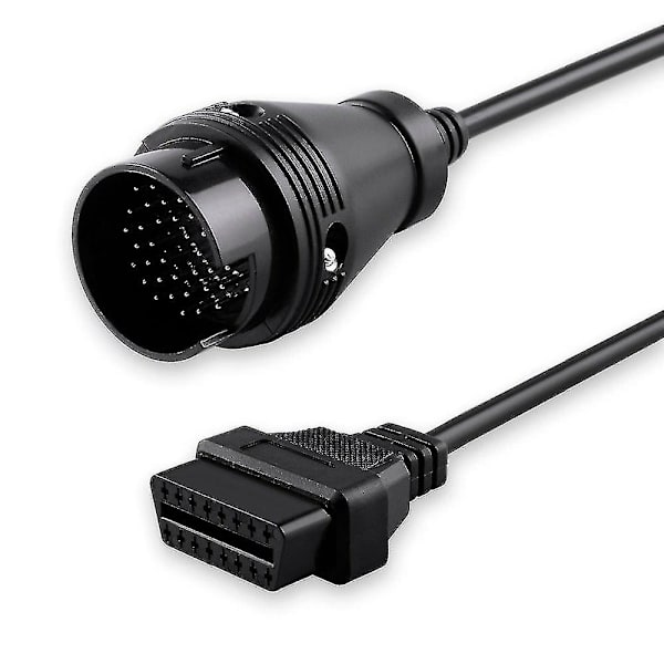 Obd 2 Ii -kaapeli, käytetään Iveco 38-nastaiseen Obd 16-nastaiseen liitinkaapeliin, auton rajapintakaapeli, käytetään Iveco-kuorma-auton diagnostiikkatyökaluun auton ilmaisimeen