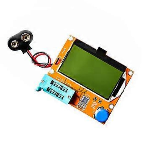 Klar akryl kasse til kabinet til LCR-T4 transistor tester ESR SCR/MOS