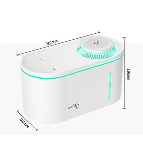 USB Bærbar Trådløs Stor Stille Diffuser S For Seng