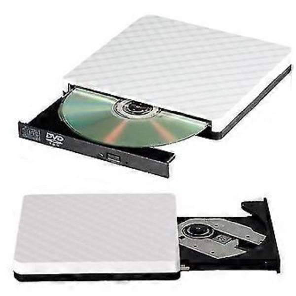 Kannettava PC-läppärin ulkoinen USB 3.0 DVD RW CD-kirjoitin optinen asema poltinlukija soitin lokero Portab