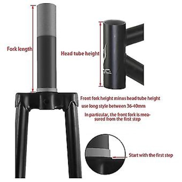 22,2 mm Ycle Et 1 tums Fixed Ar Racing Bike Et, silver