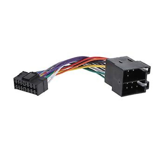 16 Pin Bilradio Ledningsnet Iso Til Radio Til Iso Radio Afspil Stik Auto Adapter Ledningsnet Co