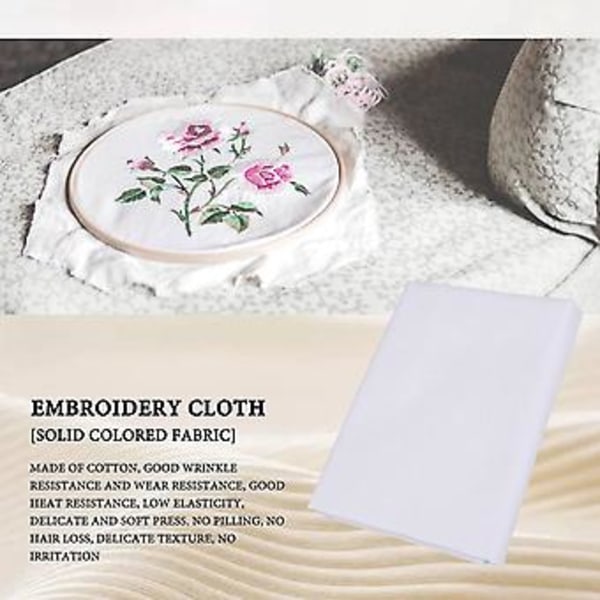 150 x 100 cm Aida-väv, 14 Count, Stor Fa Reserve-väv Fa Broderi C