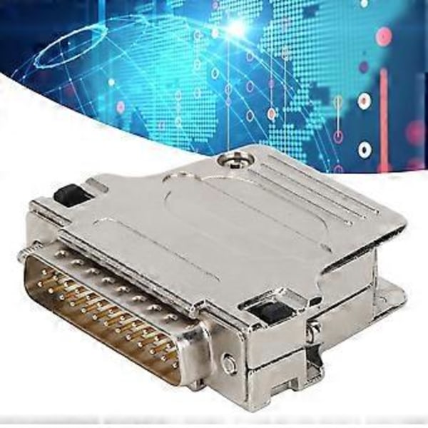 DB25P-45 25-stifts honkontakt högfrekvent metallmonterad D-SUB-kontakt