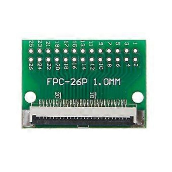 1.0mm FPC/FFC PCB Konverterkort Adapter Sockelplatta Svetsning Med Kontakt