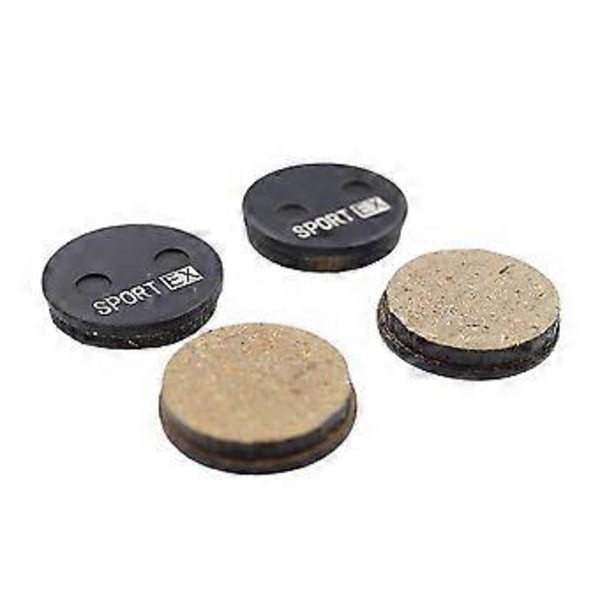 4 par cykel skivebremseklodser kompatible med Aons Caliper, diameter er 21,5 mm runde klodser, sport Cla