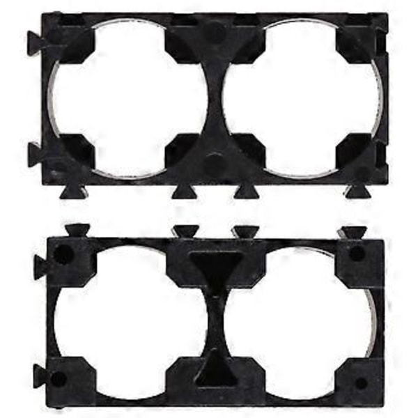 10 Stycken 18650 Batterihållare Fäste Cell Säkerhet Plastfästen för 18650 Batterier Anti Vibrations Plastfästen