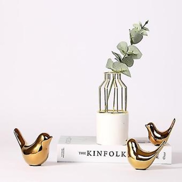 En Bird Figuriinit Keraamiset Lintupatsaat Eläinveistos Kodin Rotan Käsityö