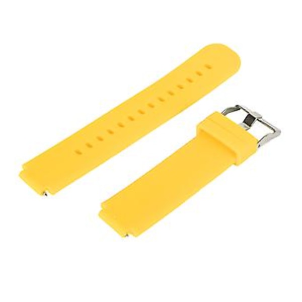 Vaihtoranneke Säädettävä Pehmeä Silikoninen Kellon Ranneke Watch 2 A1807 Verge 2 Keltaiselle