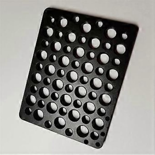 Symmetrisk Kileplate Base Plate Feste 1/4 3/8 Porøs Plate Ostplate Brakett Base Pan-Tilt Plate Følg Fokus Kit