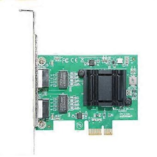 2-Port PCIE Kort Netværkskort RJ45 Spil Netværkskort Kablet PCIEX4 LAN Adapter Kort til Desktop