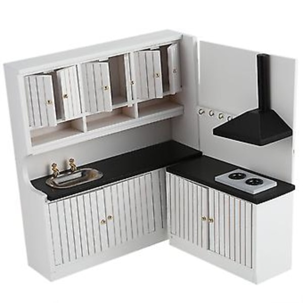 1:12 Dockskåpsmöbler Kit Set