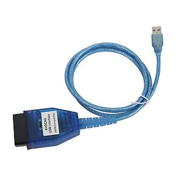 OBD Diagnostikadapter, K D CAN OBD2 Bil Diagnostikverktyg KCAN Diagnostikkabel Exceptionell Tillförlitlighet