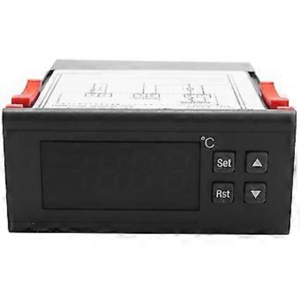 220v/30a Digital Temperaturkontroller Rc-114m Termostat Reléutgang -30~300 Grader Med Ntc Sen