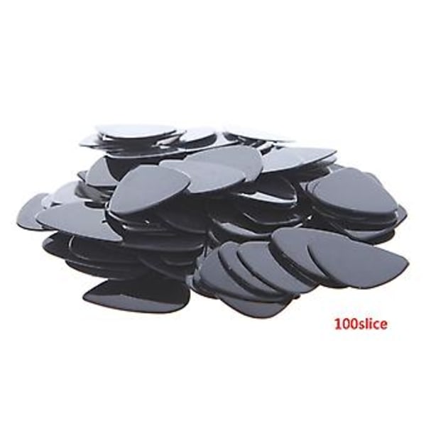 Parti 100st Akustiska Elektriska Gitarrplektrum 0.71mm Plektrum Musikinstrument