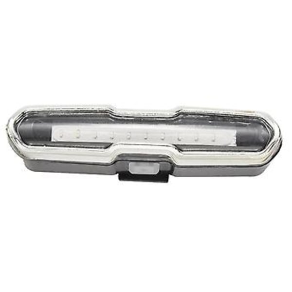 Röd LED Cykellampa USB Uppladdningsbar