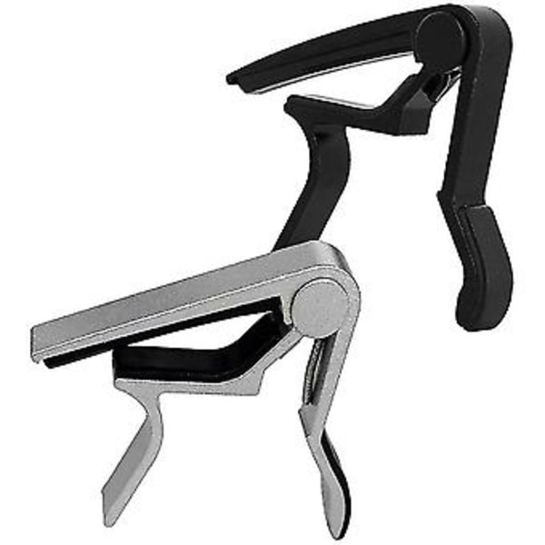 2 Capo Kapo Gitar Triggere For Akustisk, Elektrisk Gitar, Ukulele, Banjo, Folkegitar, Instrument