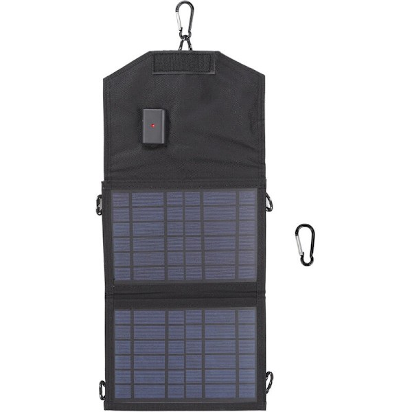 7W 5V portable foldable solar charger high conversion rate durable solar power panel for outdoor camping