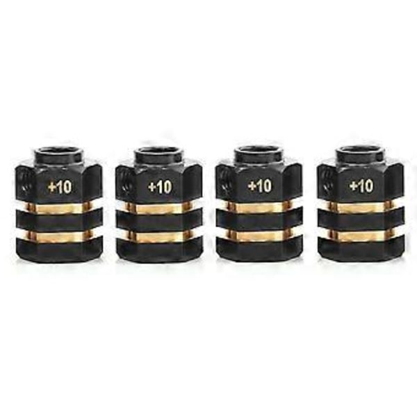 RC Mässingsdistanser Hjul Hex Nav Förlängare för TRX4 TRX6 Hjul Förlängning Hex Drivadapter (+10mm Tjocklek)