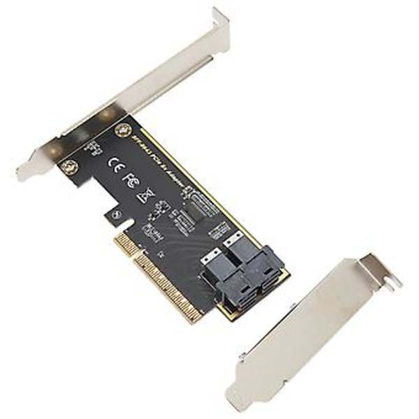 PCIE Riser-kort, PCIE X8 til U.2 PCIE Adapterkort PCIE Adapterkort Robust og Slidstærkt