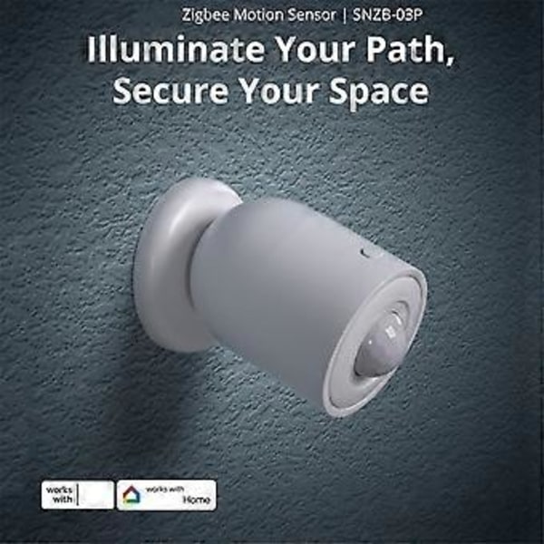 Zigbee Rörelsesensor Människonärvarosensor Infraröd Detekteringslarm Smart Hem för Alexa Home A