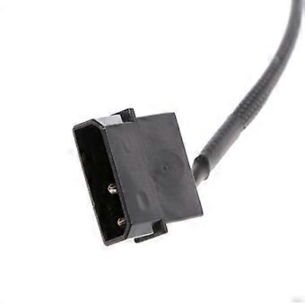 PWM Fan 4-Pin Molex Han til 3-Pin/4-Pin PC Fan Strømadapter Konnektor Kabel