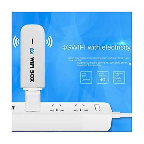 Lomme 4g Wifi Router 100mbp 4g Lte Usb Modem Stick Sim Data Mobil Wifi Bil Router Til Trådløs