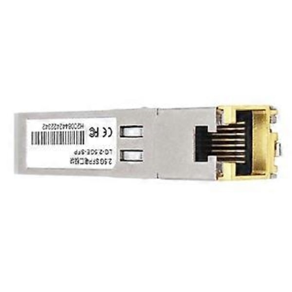 2.5G SFP-modul 2500M Optisk Port till RJ45 Ethernet-port Gigabit 1000M Transceiver-modul 100 Meters Överföring