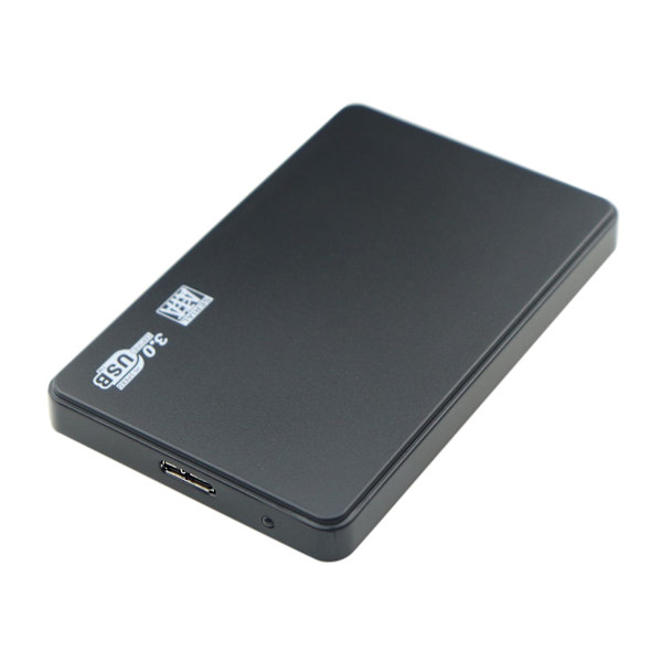 Mobil hårddiskbox extern USB 3.0 matt fodral 2,5 tum för Sata seriell port