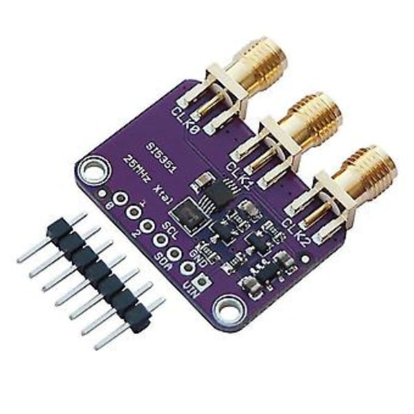 Si5351a I2c 25mhz C Generaattori Breakout-kortti 8khz - 160mhz D9i2:lle