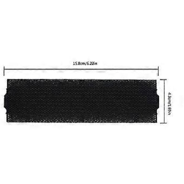 2 kpl Optisen aseman tietokoneen kotelon etupaneelin kiinnike, ohjaimen ohjainlevy pölytiiviillä sienellä, 15,8 x 4,3 cm
