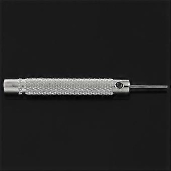 4 stk. Urreparationsværktøj Stiftuddriver 0,7 mm/0,8 mm/0,9 mm/1,0 mm Urmagerrem Armbånd Ståluddriver Ledstiftfjerner