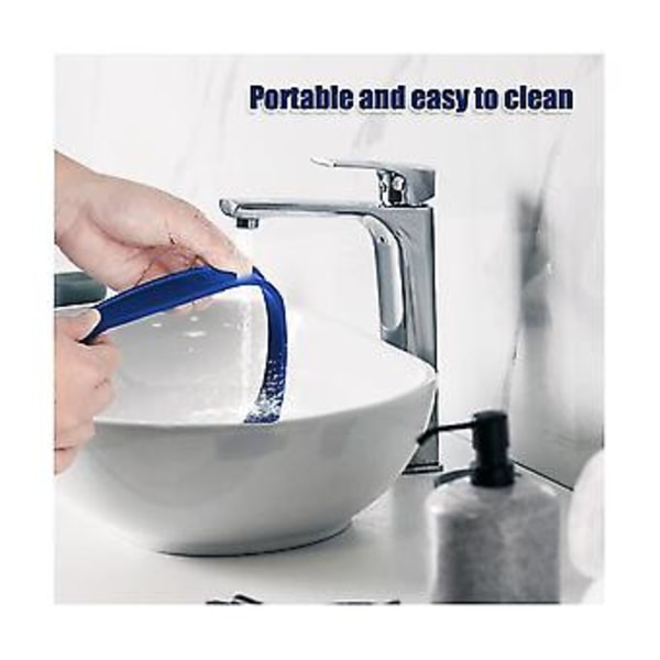 2 stk. DIY Hjemme H Fade Og Taper H Trimning Buet Silikone Hcut Grå