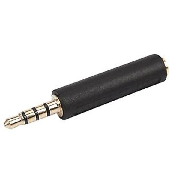 Højkvalitets Gummi Øretelefon Adapter Konverter Omtp Til Ctia Eller Ctia Til Omtp 3.5mm