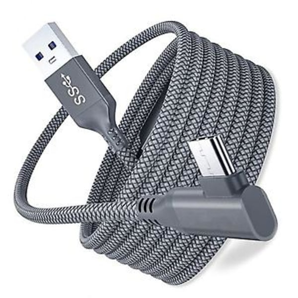 5m Laddningskabel För Oculus Quest 2 Link Headset Usb 3.0 Typ C Dataöverföring Typ-c Till Usb-a