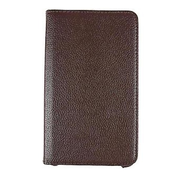 Fodral för Galaxy Tab 4 Sm-t230 Sm-t231 360 Graders Rotation (kaffe)