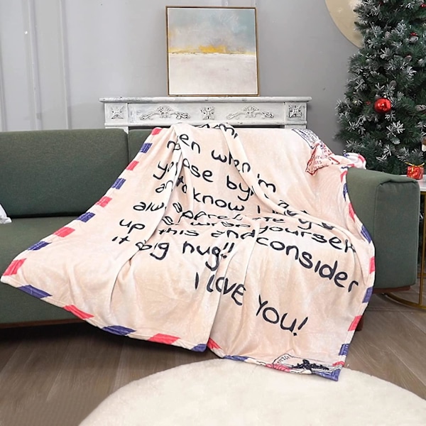Hjertelig gave: Kast teppe til mors bursdag, morsdag eller jul