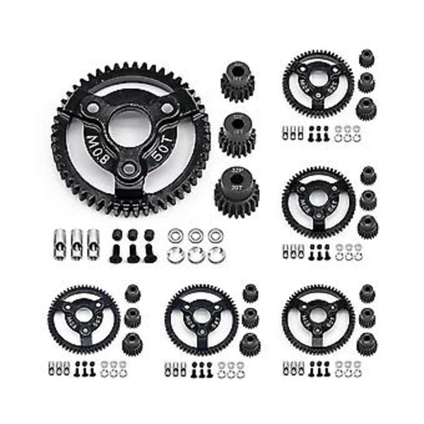 Stål 0.8m 32p Gir Med Drev For Slash 2wd Vxl Bandit Stampede Drag Slash, 58t