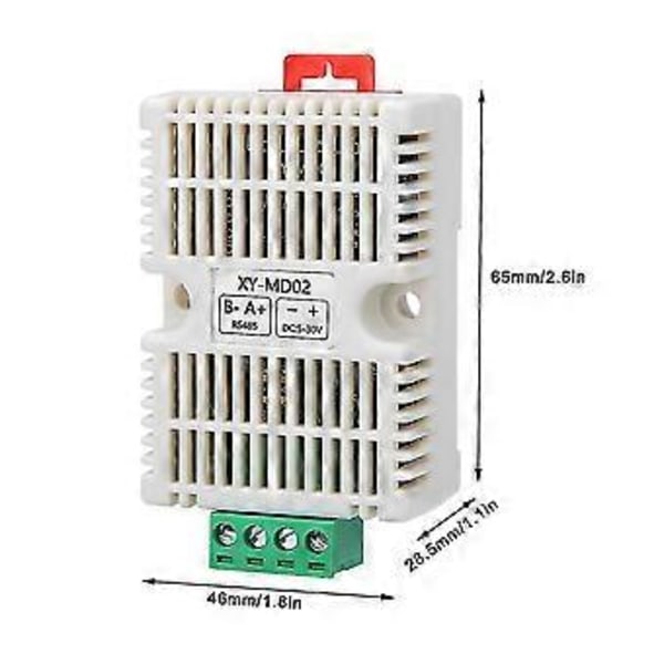 Lämpötila- ja kosteuslähetin Integroitu erittäin tarkka anturimoduuli rs485-lähtösignaali