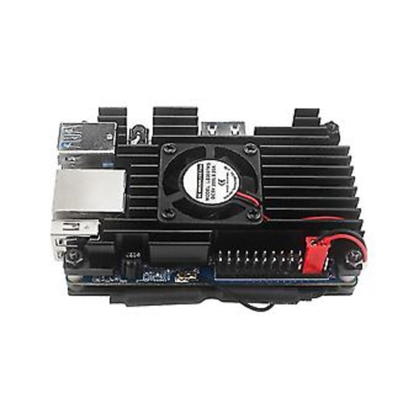 For Oran Pi 3 Alloy Beskyttelsesetui Med 30x30 Ing Fan+ Pad Passiv Ing M