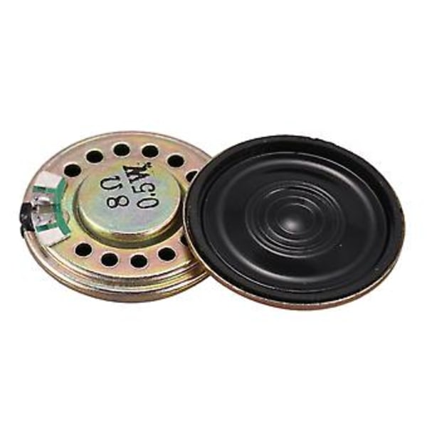4 st 0,5W 8 Ohm 28mm Dia Mini Metall Inuti Magnet Musikspelare Högtalare