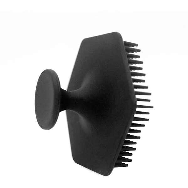 Men's Facial Cleansing Scrubber Silicone Micro Facial Deep Cleaning Shaving Massage Facial Scrub Brush Grooming Shower Skin Care Tools 1pcs Black