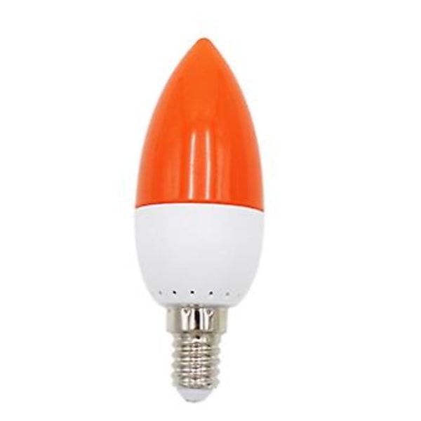 E14 LED Färgad Ljusspetslampa, Färgat Ljus, röd